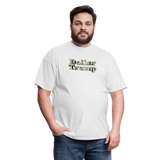 Dollar Trump Graphic T-Shirt – Bold Conservative Statement Tee - white
