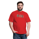 Dollar Trump Graphic T-Shirt – Bold Conservative Statement Tee - red