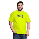 Dollar Trump Graphic T-Shirt – Bold Conservative Statement Tee - safety green