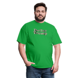 Dollar Trump Graphic T-Shirt – Bold Conservative Statement Tee - bright green